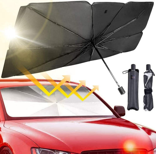 Car Windshield Umbrella – Foldable Sunshade for UV Protection & Cooler Interiors