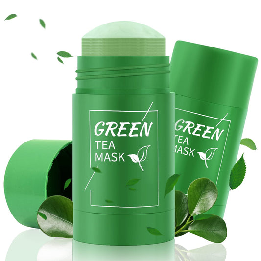 GlowTea™ Green Tea Mask Stick – ماسك الشاي الأخضر لتنظيف البشرة بعمق وإشراقة فورية!